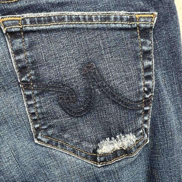 AG Adriano Goldschmied Jeans The Stilt Cigarette Leg Women’s 26R Distressed - Picture 8 of 15